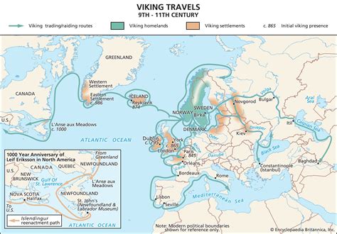 De första vikingarna i Vinland; en expedition av handel och upptäcktslust